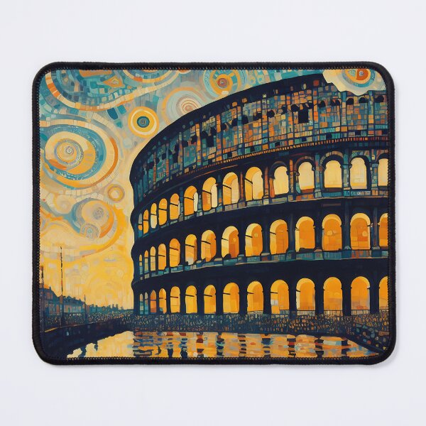 Item preview, Coliseum Silhouette Art designed and sold by OzzFrequency.