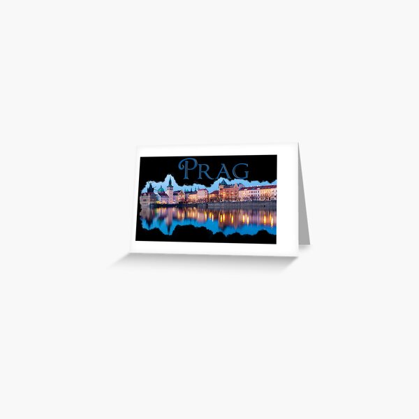 Item preview, Prag: Evening Skyline designed and sold by Rae Tucker Photography & Designs.