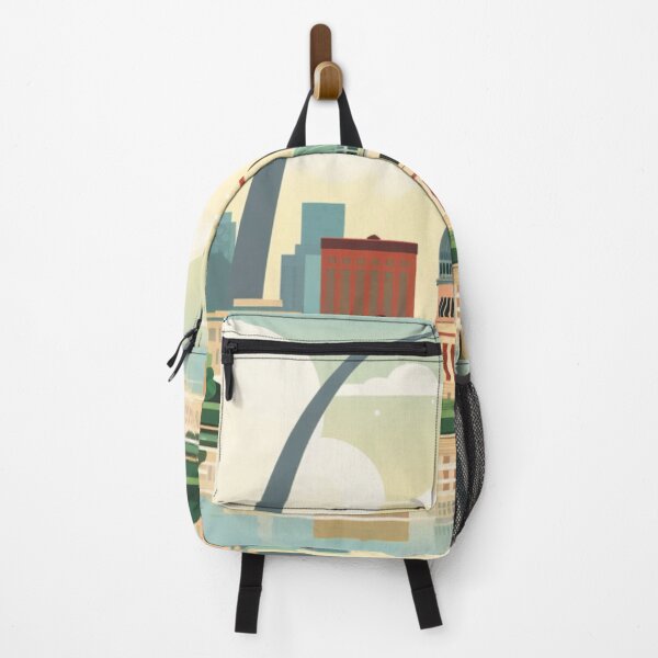 Item preview, St Louis Skyline, Wes Anderson Style designed and sold by Skyline-Design5.