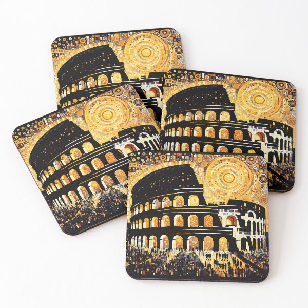 Item preview, Coliseum Silhouette Art designed and sold by OzzFrequency.