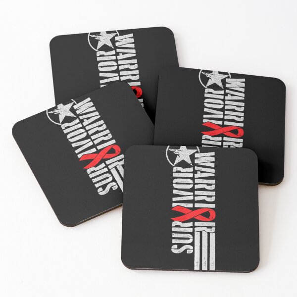 Item preview, AIDS HIV Warrior Survivor - Military-Style Awareness designed and sold by EagmianPheolea.