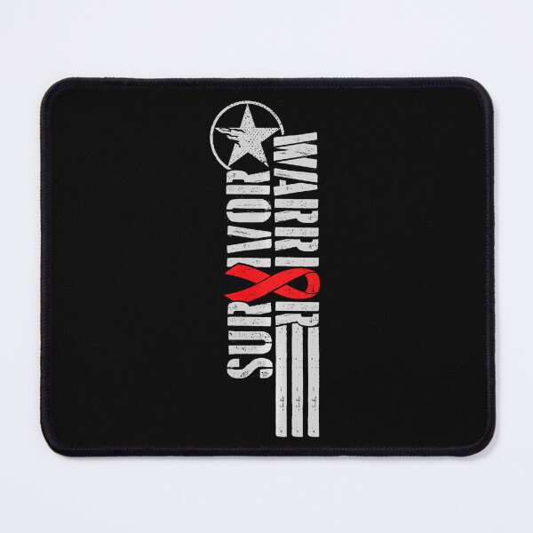 Item preview, AIDS HIV Warrior Survivor - Military-Style Awareness designed and sold by EagmianPheolea.