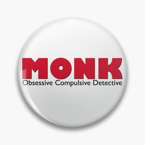 Item preview, Monk - the Obsessive Compulsive Detective designed and sold by MysteryBuff.
