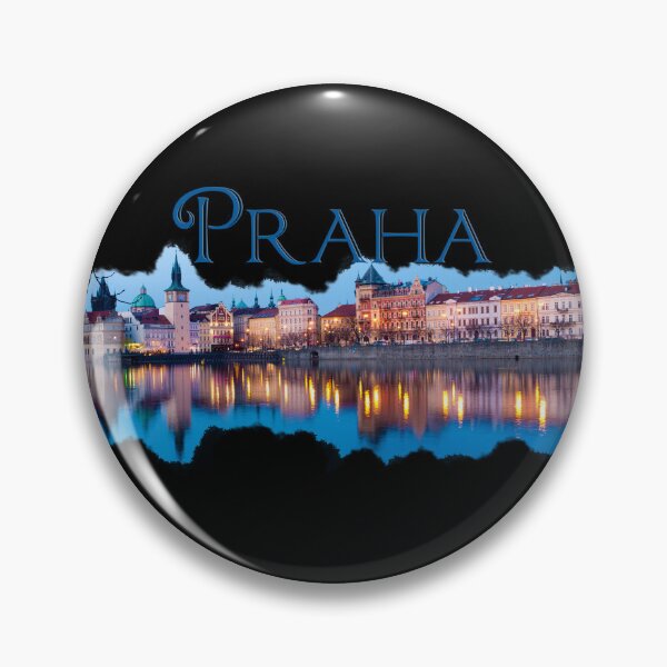 Item preview, Praha: Evening Skyline designed and sold by Rae Tucker Photography & Designs.
