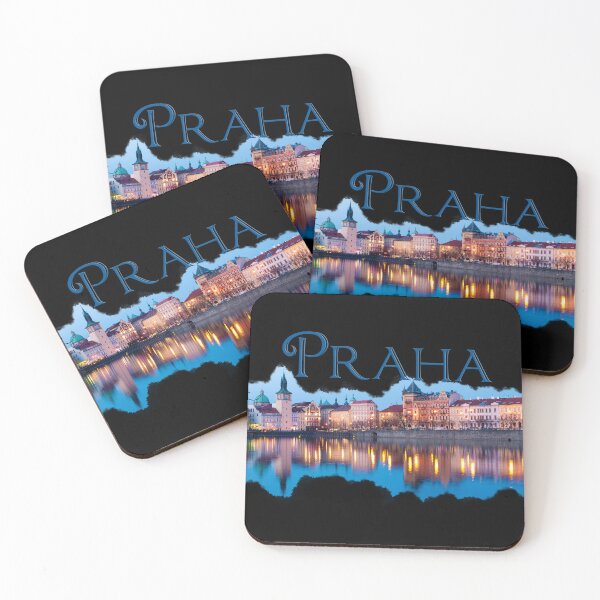 Artikelvorschau, Prag: Skyline am Abend entworfen und verkauft von Rae Tucker Photography & Designs.