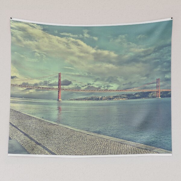 Item preview, Tejo river. Lisbon. designed and sold by Tereza Pilar  Art.