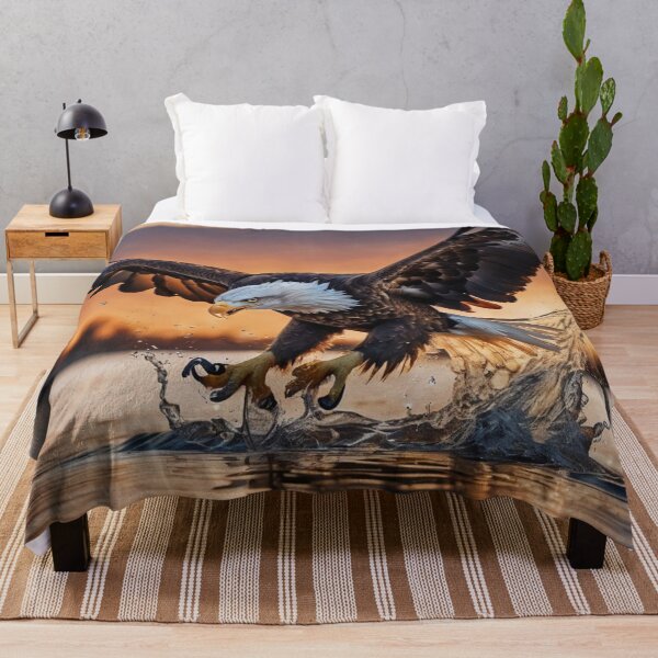 Item preview, Bald Eagle Hunting For Fish designed and sold by shutterrudder.