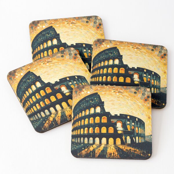 Item preview, Coliseum Silhouette Art designed and sold by OzzFrequency.