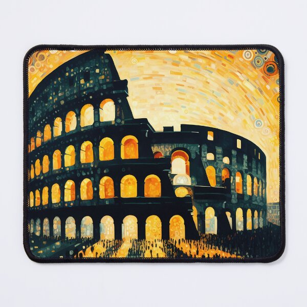 Item preview, Coliseum Silhouette Art designed and sold by OzzFrequency.