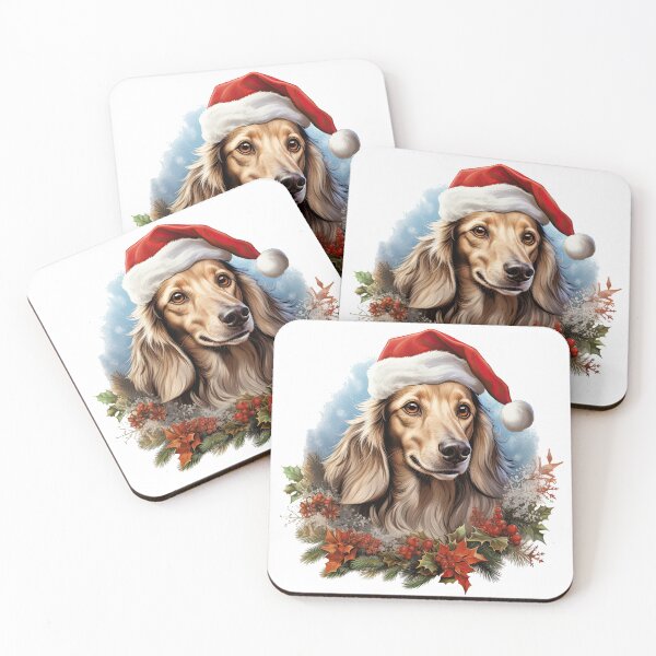 Item preview, Saluki Christmas designed and sold by Arthoughts.