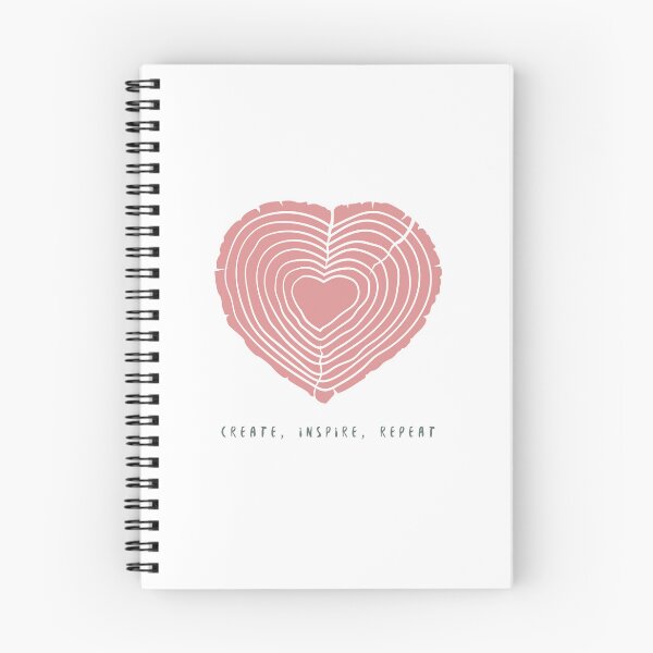 Item preview, Create, Inspire, Repeat Heart Art designed and sold by 49Designs-co.