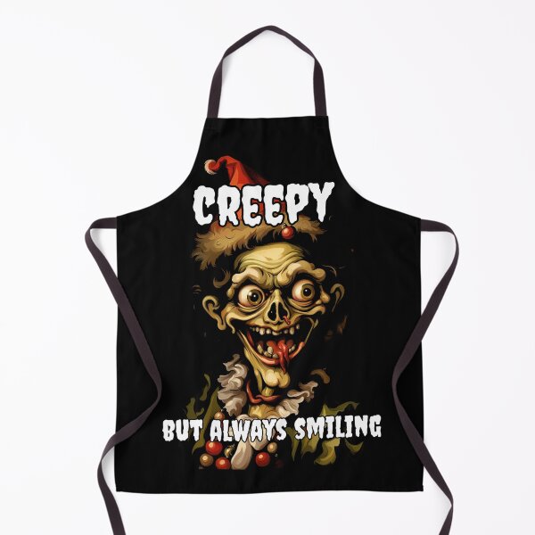 Item preview, Creepy Zombie with a Smiling Face designed and sold by Tw1nsAIArt.