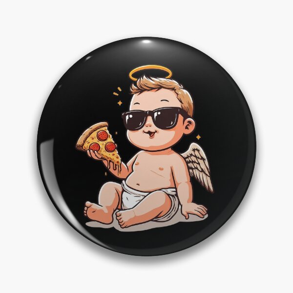 Item preview, Pizza Angel designed and sold by QuickSticker.