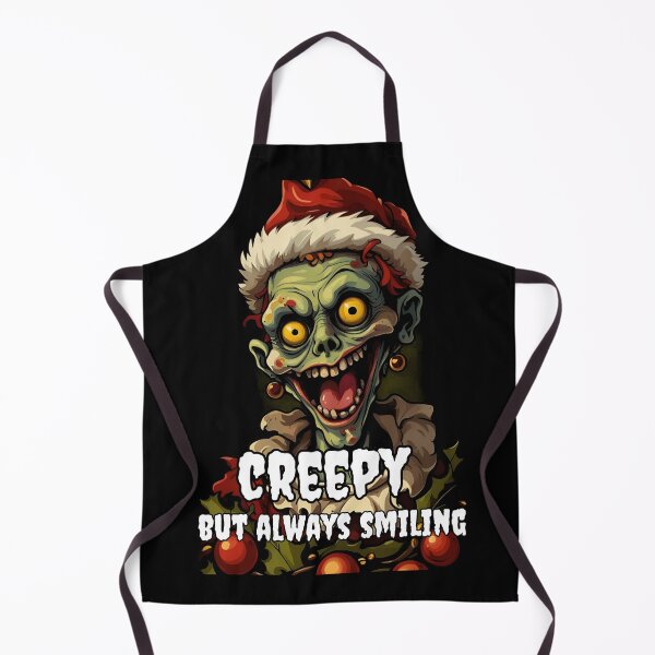 Item preview, Creepy Zombie with a Smiling Face designed and sold by Tw1nsAIArt.