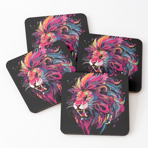 Item preview, angry lion designed and sold by maniabx.
