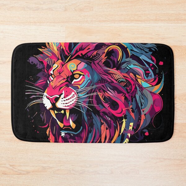 Item preview, angry lion designed and sold by maniabx.