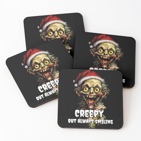 Item preview, Creepy Zombie with a Smiling Face designed and sold by Tw1nsAIArt.