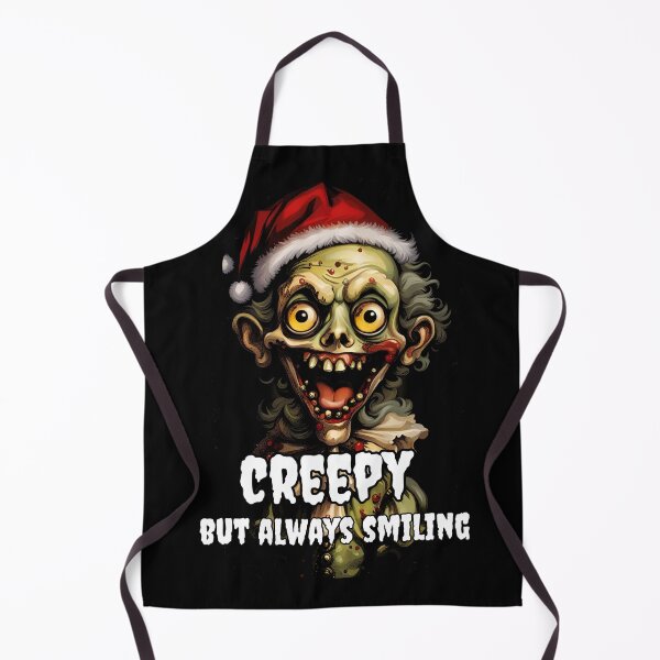 Item preview, Creepy Zombie with a Smiling Face designed and sold by Tw1nsAIArt.