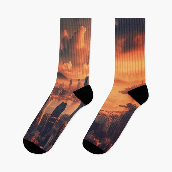 Item preview, Hong Kong at Sunset designed and sold by badguyduh.