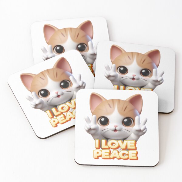 Item preview, Cats Are Peaceful Pets, The Purrfect Pet  for Any Home, cute Furry Friends designed and sold by bkbh.