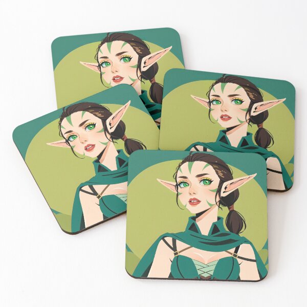 Artikelvorschau, Nissa Revane – Pop-Art-Planeswalker entworfen und verkauft von TheArtSculptor.