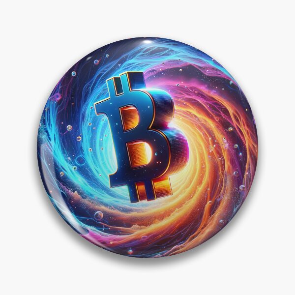 Artikelvorschau, Quantenfluss: Bitcoins interdimensionaler Sturz. entworfen und verkauft von Ultraviolet1337.