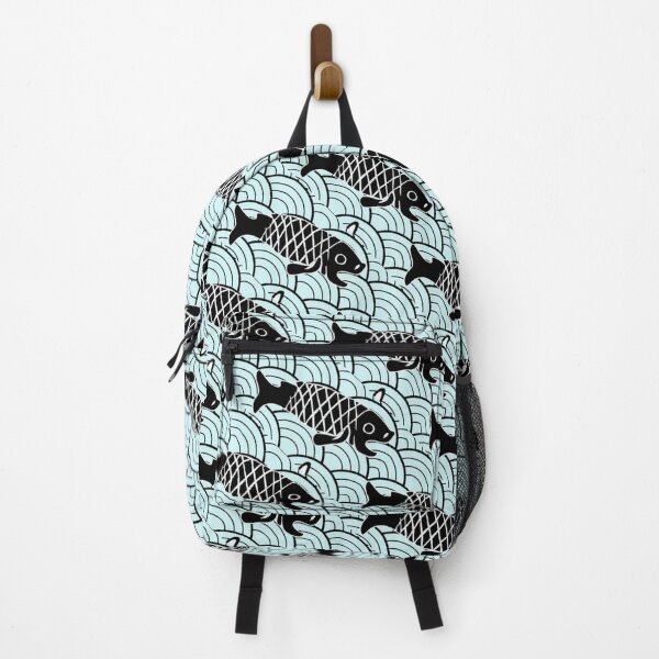 Item preview, Hokusai fish art design designed and sold by HeadzUp7Designs.