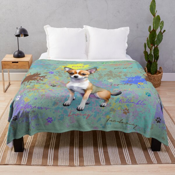 Artikelvorschau, Chihuahua-Traumlandschaft: Freude in Hundefarben entworfen und verkauft von Omarupattern51.