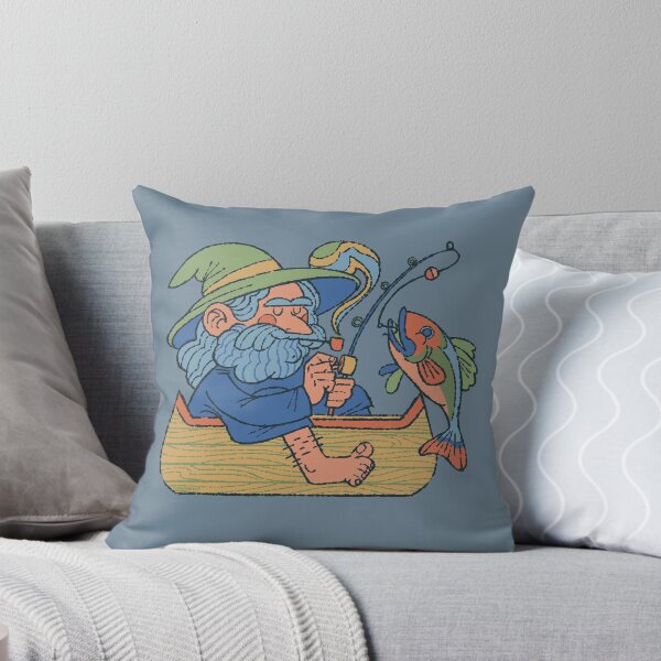 Item preview, Wizard Bass fishing in a Canoe designed and sold by TulpaPrints.