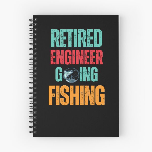 Item preview, Retired Engineer  Going Fishing designed and sold by WenegeeDesigns.