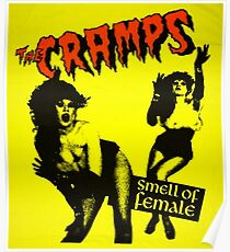 The Cramps - Smell of female Poster