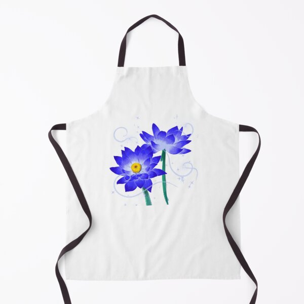Item preview, Blue Lotuses in Sparkling designed and sold by StasieNizix.