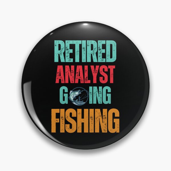 Item preview, Retired Analyst  Going Fishing designed and sold by WenegeeDesigns.