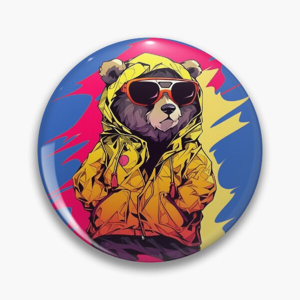 Item preview, cool bear designed and sold by maniabx.