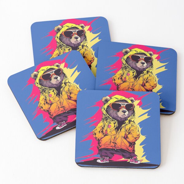 Item preview, cool bear designed and sold by maniabx.