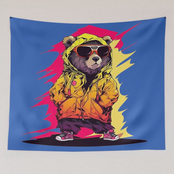Item preview, cool bear designed and sold by maniabx.