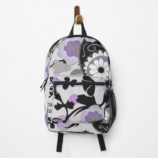 Item preview, LOVELY SKULL WITH PURPLE FLOWERS designed and sold by inarausch2023.