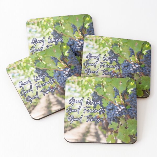 Item preview, Good Wine, Good Friends, Good Times! designed and sold by TidyKitchenInc.