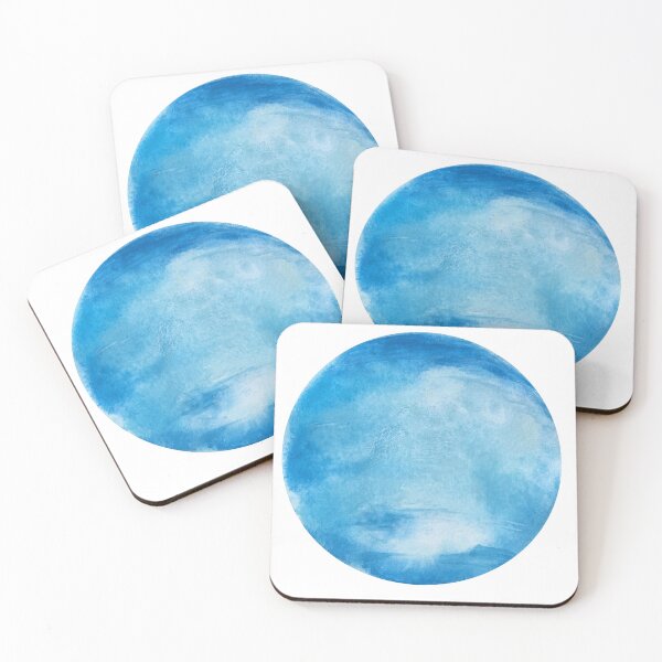 Item preview, Neptune Planet, watercolor cosmos outer space designed and sold by tylershae.