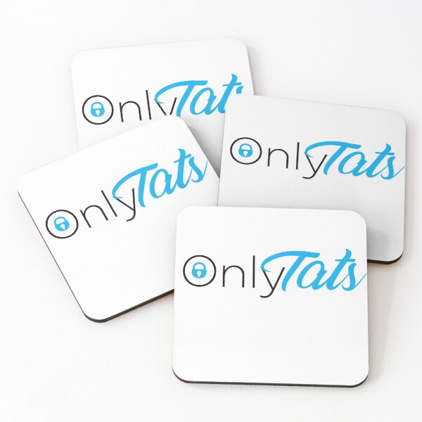 Item preview, Custom OnlyTats parody logo design designed and sold by Smallzii.