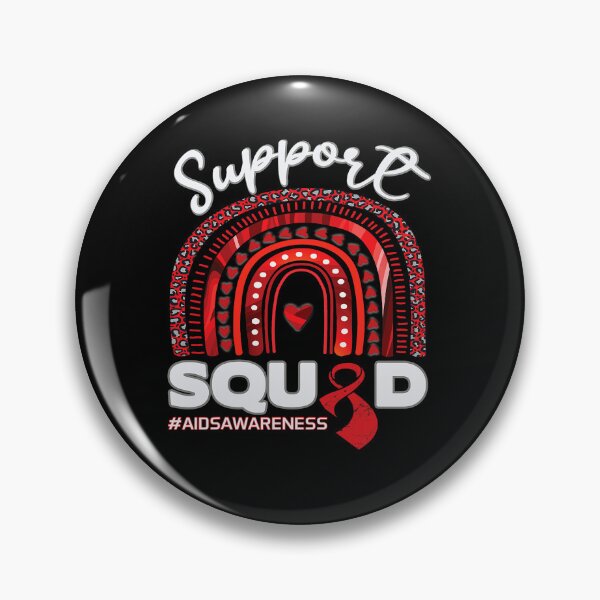 Item preview, AIDS Support Squad Red Ribbon designed and sold by EagmianPheolea.