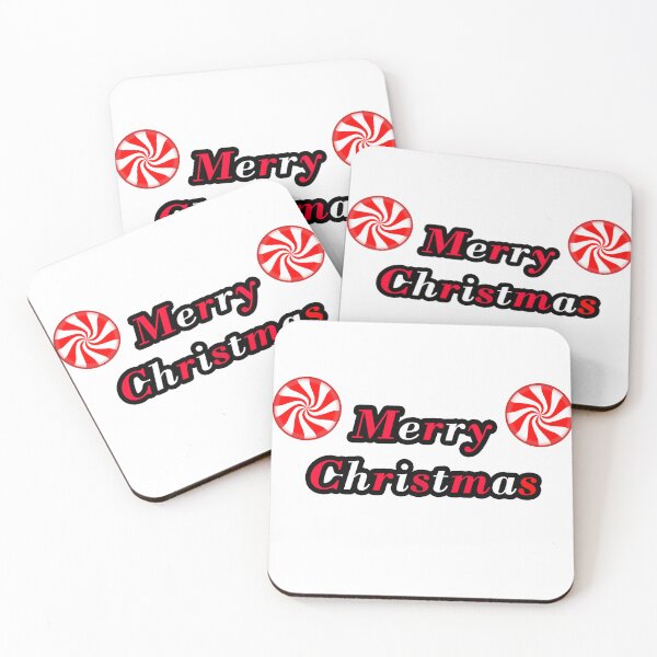 Item preview, Merry Christmas with pepermints  designed and sold by abxxyz123.
