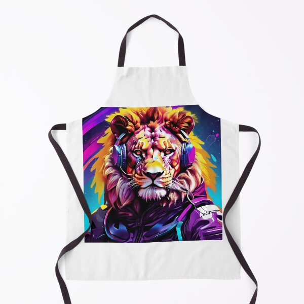 Item preview, neon lion designed and sold by Vilom7.