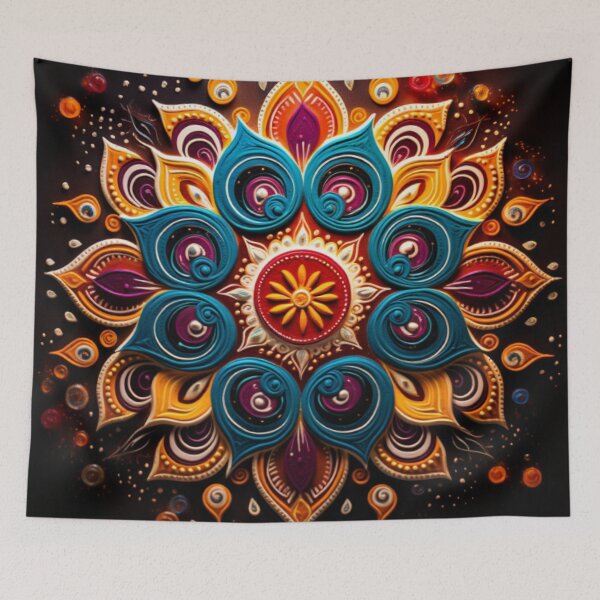 Item preview, Rangoli designed and sold by Bring Back Culture.