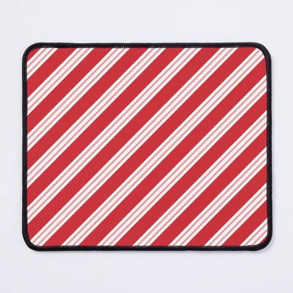 Item preview, Christmas Candycane Stripes Pattern - Red and Pastel Pink designed and sold by Creative Wolf Design.