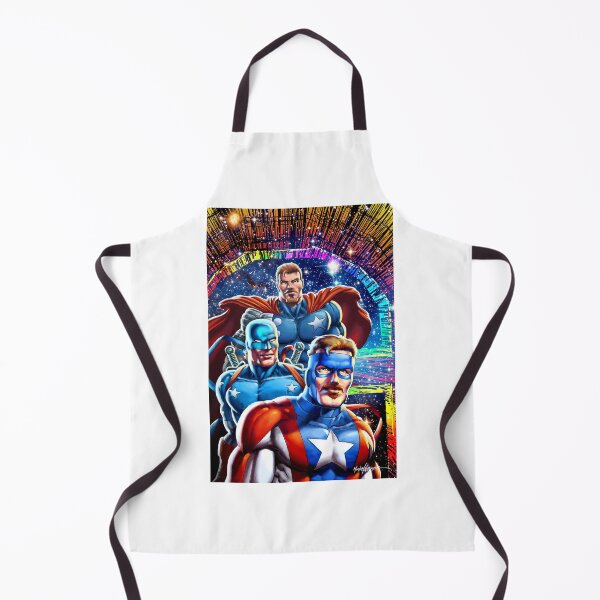 Item preview, American Eagle³, Sgt. Flag™ and Champion of Liberty² art by Michael Netzer designed and sold by G-MAN COMICS.