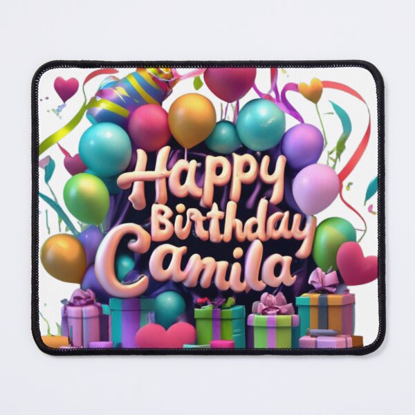 Item preview, Happy Birthday Camila designed and sold by hiddenlink.