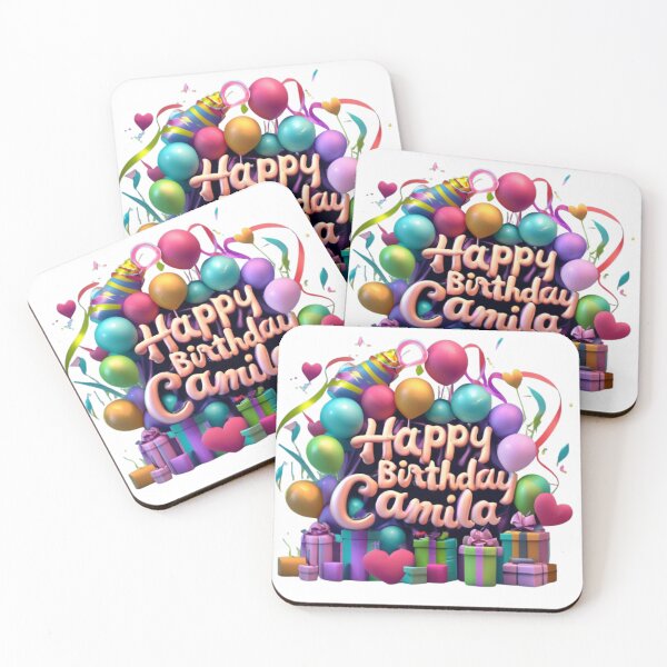 Item preview, Happy Birthday Camila designed and sold by hiddenlink.