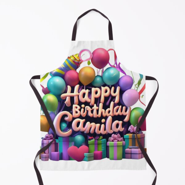 Item preview, Happy Birthday Camila designed and sold by hiddenlink.