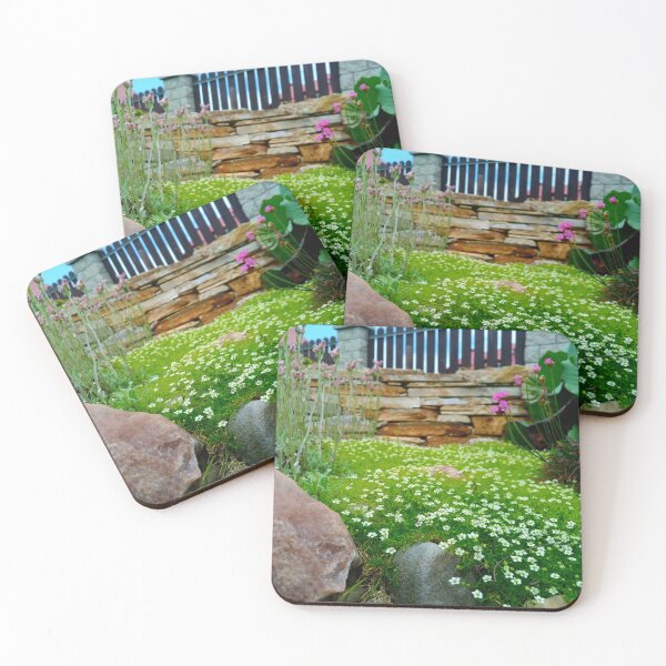Item preview, Garden with white flowers designed and sold by ViaNature.